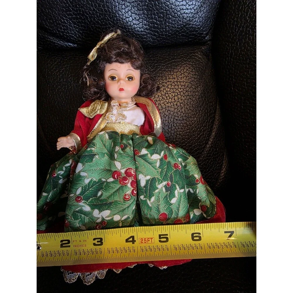 Madame Alexander Home For The Holidays Christmas Dress Doll No Box